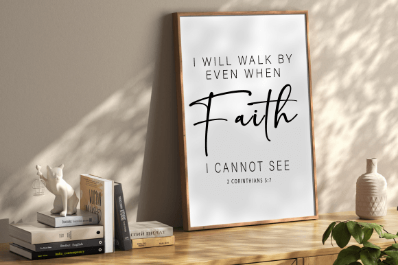 Christian Farmhouse Signs Graphics for Crafts