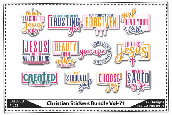 Christian Stickers Bundle 71 Review