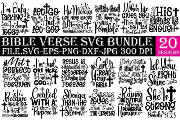 Christian SVG Bundle Review: Bible Verse Embroidery