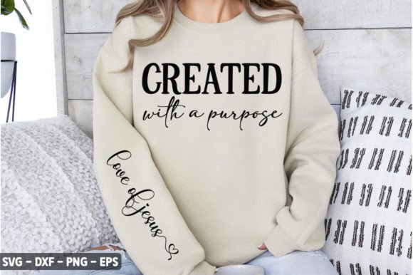 Created with a Purpose Love of Jesus SVG Graphics and Crafts