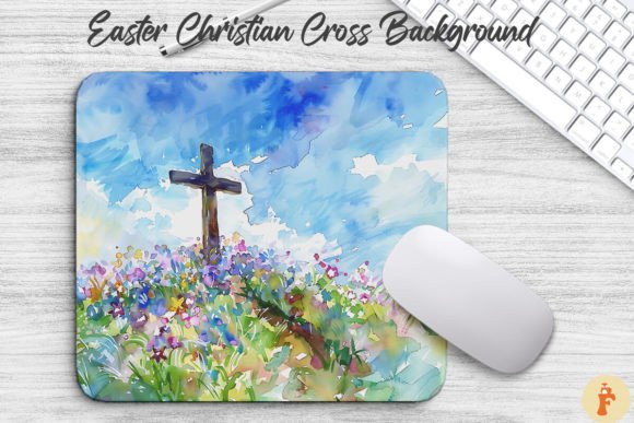 Easter Christian Cross Background Graphics