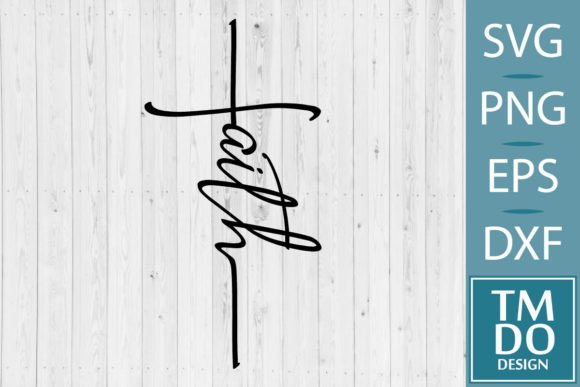 Faith Svg Christian Cross Graphics for Crafts & Design