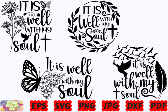 It is Well with My Soul SVG Christian