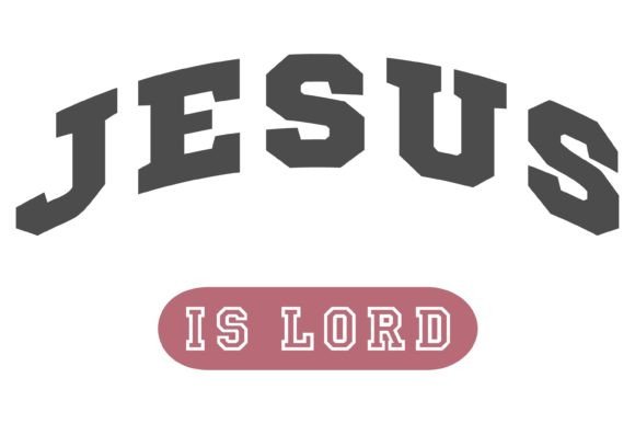 Jesus is Lord Svg PNG: Graphics for Faith-Based Content