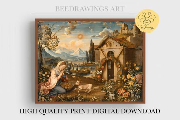 Oil Painting Jesus Wall Art 15 Graphics